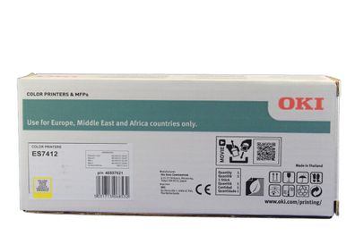 OKI 46507621 toner cartridge 1 pc(s) Original Yellow