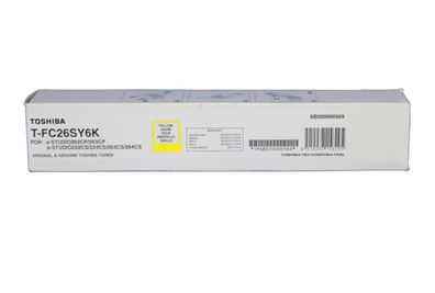 Toshiba T-FC26SY6K Toner Yellow 6B000000569 -A