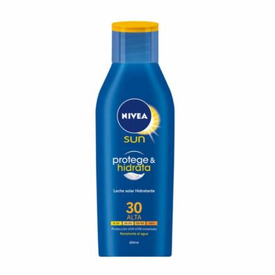 Nivea Sun Schutz Und Pflege Sonnenmilch Spf30 200ml