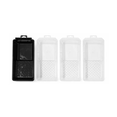 4er Set Farbwanne Lackwanne Lackierwanne Kunststoff Lack Schale 15x30cm