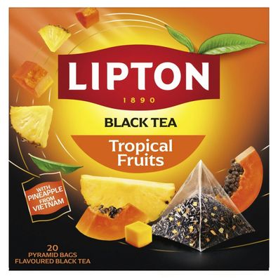 Lipton Schwarztee Tropical Fruits