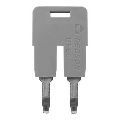 Einlegebrécke Steckbrécke Querverbinder 2-Polig fér DS6 Reihenklemmen DGN