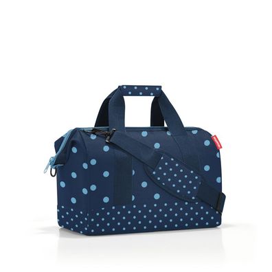 reisenthel allrounder M mixed dots blue MS4080 blau 18l Reisetasche Tasche Sport