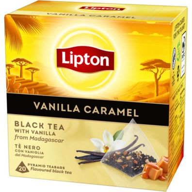 Lipton Black Tea Vanilla Caramel