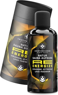 CristinenMoor Natürlicher Saunaaufguss Orange, Zitrone und Ingwer 100 ml