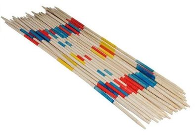 Riesenmikado Holz 50 cm Mikado Kinder Garten Spiel XXL Outdoor Familienspiel