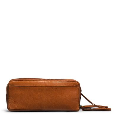 muud Harmony Ledertasche 9 x 22 cm Whisky – Etui für Zubehör aus Leder