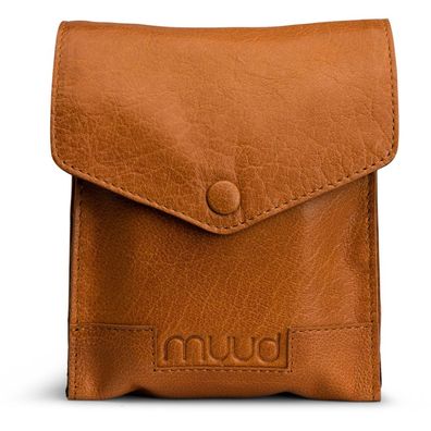 muud Betina Etui für Nadelspitzen Whisky 18x13 cm Leder Organizer