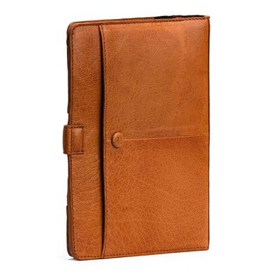 muud Carita Lederetui Whisky 15,00 x 22,00 x 6,00 cm für Stricknadeln