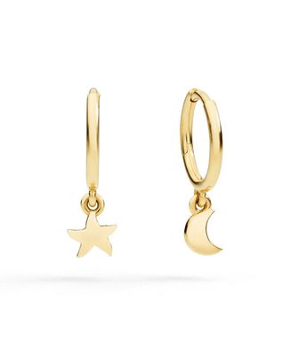 Dodo - DOC5032UNIVE0009G - DoDo Stern- und Mondohrringe