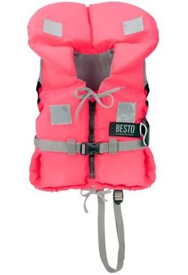 Besto, Kinder- Rettungsweste Racingbelt 100N, Pink