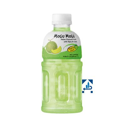 Mogu Mogu Melonen Getränk mit Nata de Coco 320ml (inkl. 0,25€ EINWEG-Pfand)