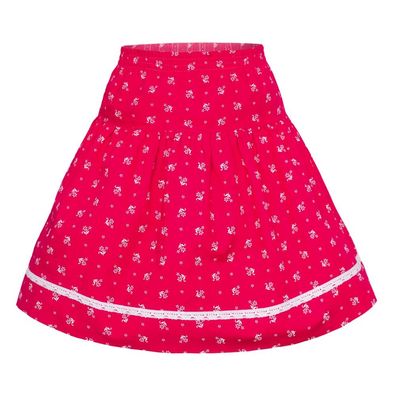 Kinder Trachtenrock 60808 pink Isar-Trachten - Größe: 146