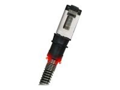 LED Patchk., CAT6a U/ FTP, 10GBit Cu, LSZH, 1,5 m, sw, VPE=12