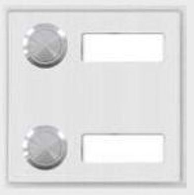 Behnke 21-2023 Modul 2 Tasten + BF bel. V2A-Design
