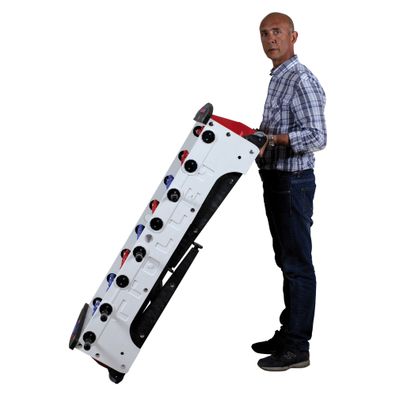Tischkicker Storm Outdoor Trolley Klappbar Ausführung mit Teleskop-Spielstangen
