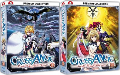 Cross Ange: Rondo of Angel and Dragon - Premium Box 1-2 - Bundle - Blu-Ray - NEU