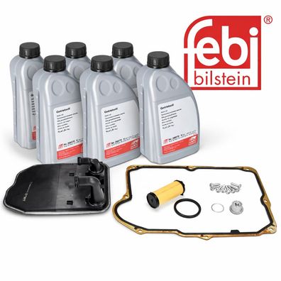 6L Febi Getriebeöl + Getriebefilter Satz für Mercedes 7G-DCT 724.0 236.21