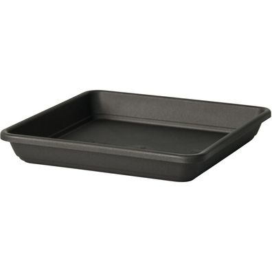 Euro3Plast Pflanzuntersetzer KREA quadratisch 45 cm anthrazit