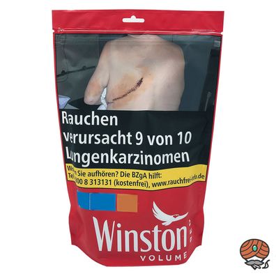 Winston Red/Rot Volumentabak 95g Beutel