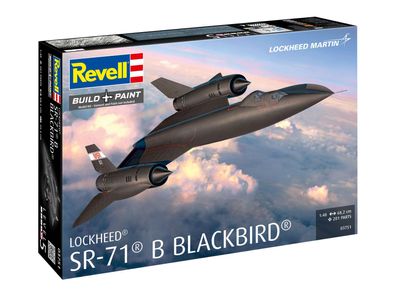 Revell Lockheed SR-71 B Blackbird in 1:48 Bausatz 03751