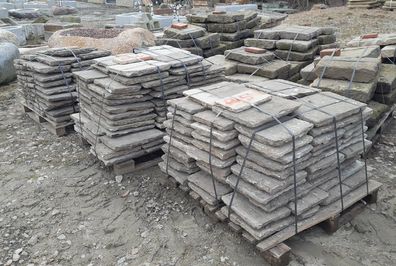 Antike Marmorplatten, alte Bodenplatten aus Marmor, antike Bodenplatten