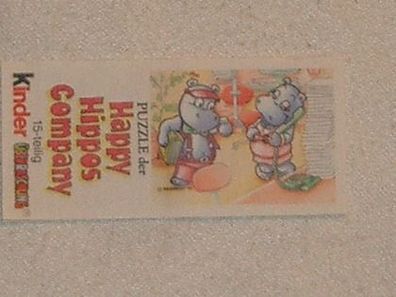 Beipackzettel Puzzle Happy Hippos Company 3