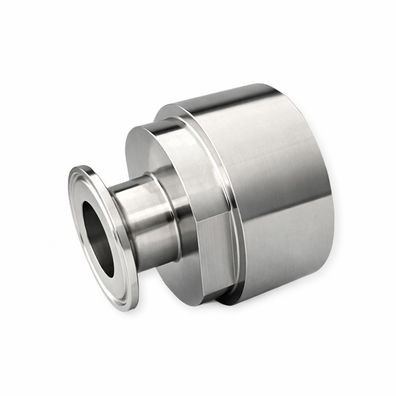 Clamp-Kupplung DIN 32676 mit IBC-Innengewinde S60x6 - Edelstahl 1.4404 - ohne Dichtun