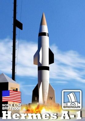 Brengun Hermes A1 Rocket 4197149380 II. Weltkrieg 1:72 Brengun 72008 Bausatz