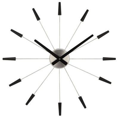 NeXtime Wanduhr 2610ZW Ø 58 cm Innenbereich