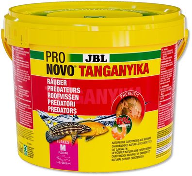 JBL ProNovo Tanganyika Flakes M 5,5 Liter Futter Flocken Tanganjika u. Malawisee