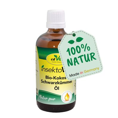 insektoVet Bio-Kokos-Schwarzkümmel-Öl 100 ml