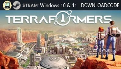 NEU PC Computer Spiel Terraformers für Windows 10 11 STEAM Downloadcode Game Key