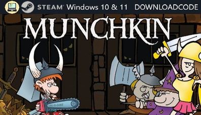 NEU PC Computer Spiel Munchkin Digital für Windows 10 11 STEAM Download Code Key