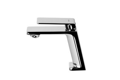 Waschtischarmatur Wasserhahn Kleine TRINO Mischbatterie für Badezimmer in Chrom