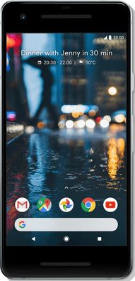 Google Pixel 2 128GB Clearly White - Guter Zustand sofort lieferbar DE Händler