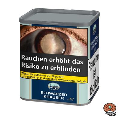 Schwarzer Krauser No.1 Feinschnitt Zigarettentabak 61g