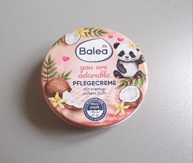 DM Balea Pflegecreme Leere Blechdose Motivdose Metalldose Sammlerdose