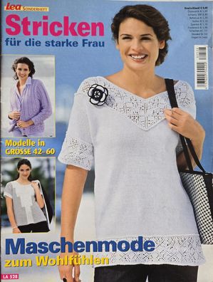 Lea Sonderheft "Stricken für starke Frauen" - Modelle bis Größe 60