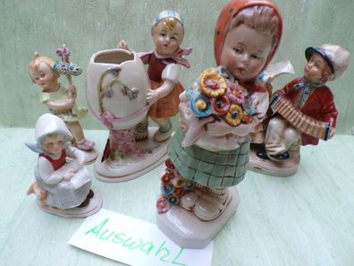 Gräfenthal Thüringen Germany Kinder Figuren Junge Mädchen Osterei Vase