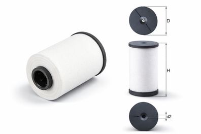 Mahle Knecht Hydraulikfilter für VW Audi Seat Skoda 7 Gang DSG DQ200 0AM 325433E