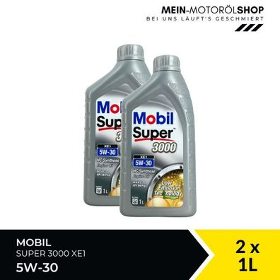 Mobil Super 3000 XE1 5W-30 2x1 Liter