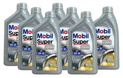 Mobil Super 3000 XE1 5W-30 7x1 Liter