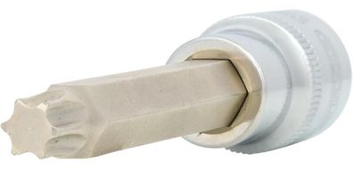 KS TOOLS 1/2" CHROMEplus Bit-Stecknuss Torx, lang, T50