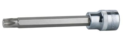 KS TOOLS 1/2" CHROMEplus Bit-Stecknuss Torx, lang, T45