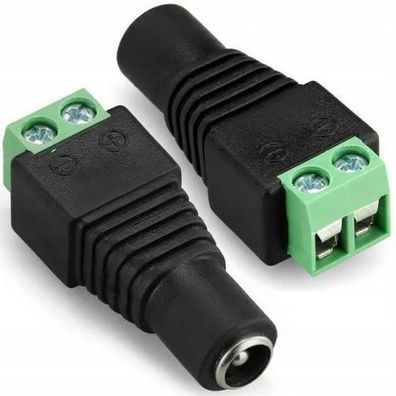 Rosfix DC Buchse 5,5x2,1 mm – Schraubklemme | 30V 2A für CCTV-Systeme