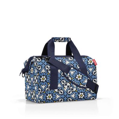 reisenthel allrounder M floral 1 MS4067 blau Blume 18l Reisetasche Tasche Sport