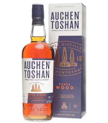 Auchentoshan Three Wood Whisky (43 % vol, 0,7 Liter)