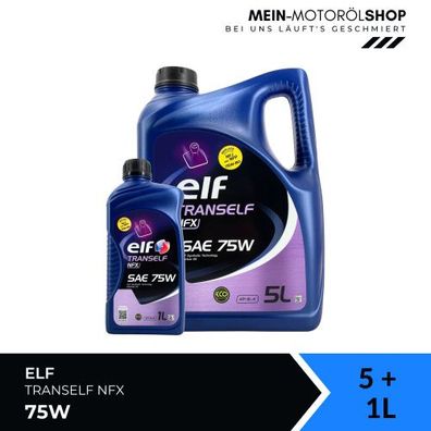 Elf Tranself NFX 75W 5 + 1 Liter