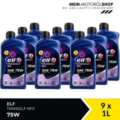 Elf Tranself NFX 75W 9x1 Liter
